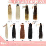 boho braids with high quality synthetic hair