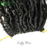 Goddess Boho Locs With Human Hair Crochet Hair Pre Looped