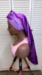 long satin bonnet for braids