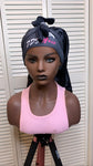 long satin hair bonnet