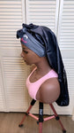 long satin hair bonnet