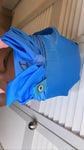 long satin bonnet with button